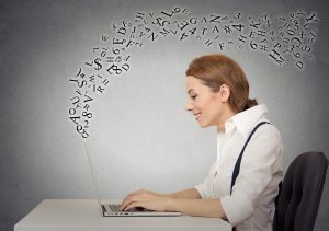 Image of woman on laptop