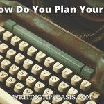 Image of old typewriter and title which is how do you plan yours?