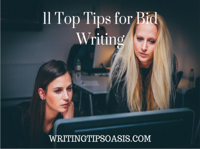 11 Top Tips for Bid Writing