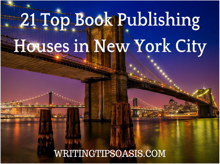 21 Top Book Publishing Houses in New York City - Writing Tips Oasis - A ...