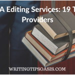 apa editing services