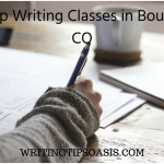 writing classes in boulder, co