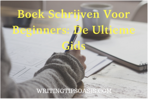 boek schrijven voor beginners