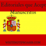 editoriales que aceptan manuscritos