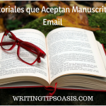editoriales que aceptan manuscritos vía email