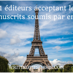 éditeurs acceptant les manuscrits soumis par email