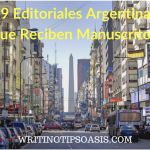 editoriales argentinas que reciben manuscritos