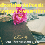 editoriales de poesía que aceptan manuscritos