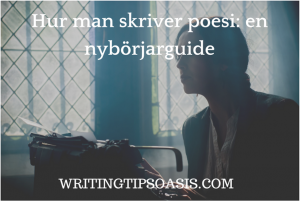 hur man skriver poesi
