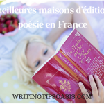 maisons d'édition de poésie en France