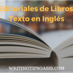 editoriales de libros de texto en inglés