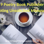poetry publishers accepting unsolicited manuscripts