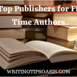publishers for first time authors