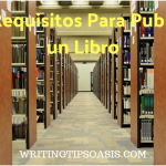 requisitos para publicar un libro