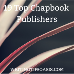 top chapbook publishers