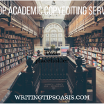 academic copyediting services