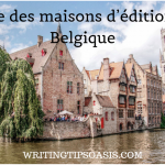 liste des maisons d’édition en belgique