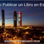 cómo publicar un libro en españa