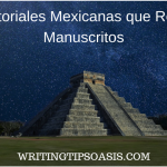 editoriales mexicanas que aceptan manuscritos