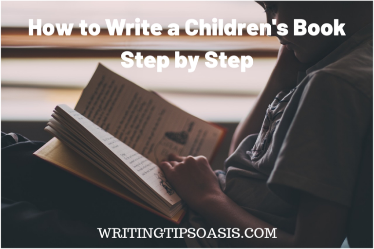 How to Write a Children's Book Step by Step Writing Tips Oasis