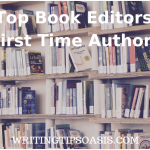 book editors for first time authors