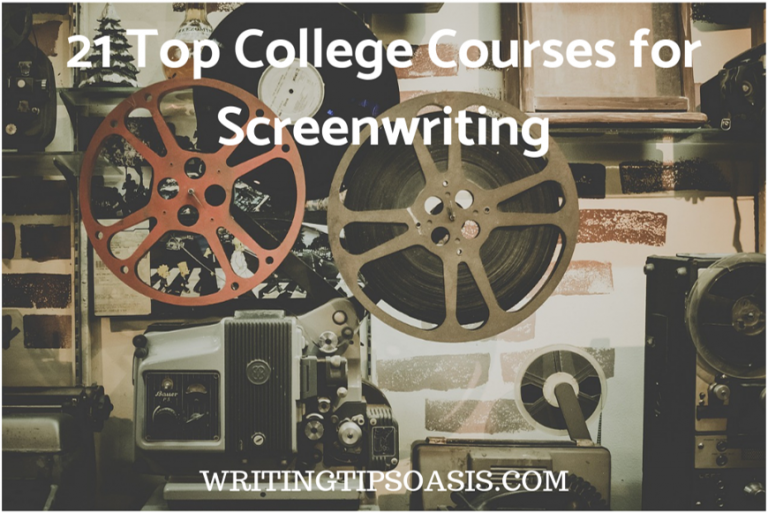 21 Top College Courses for Screenwriting - Writing Tips Oasis
