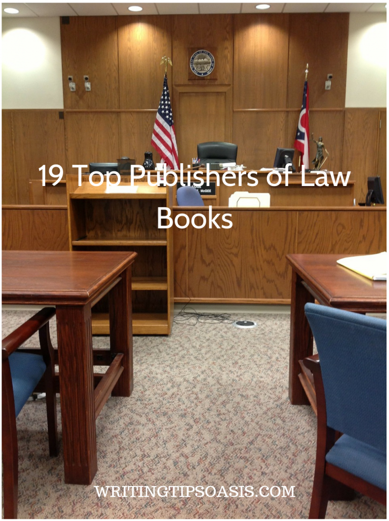 19 Top Publishers of Law Books Writing Tips Oasis