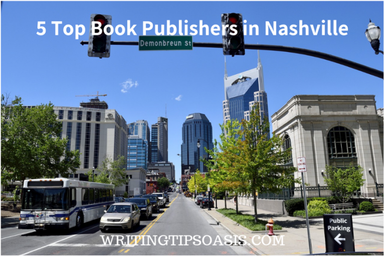 5 Top Book Publishers in Nashville - Writing Tips Oasis - A website ...