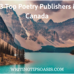 poetry publishers in canada