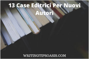 case editrici per nuovi autori