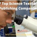 science textbook publishing companies