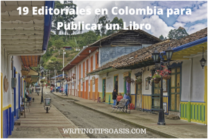editoriales en colombia para publicar un libro