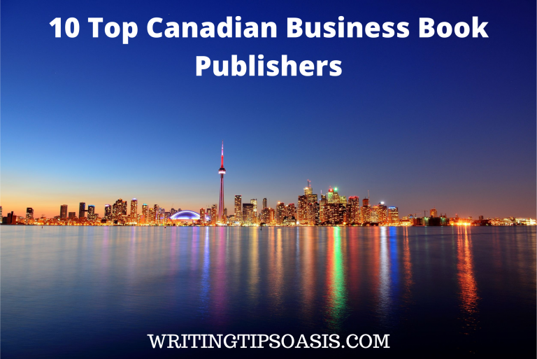 10 Top Canadian Business Book Publishers Writing Tips Oasis A