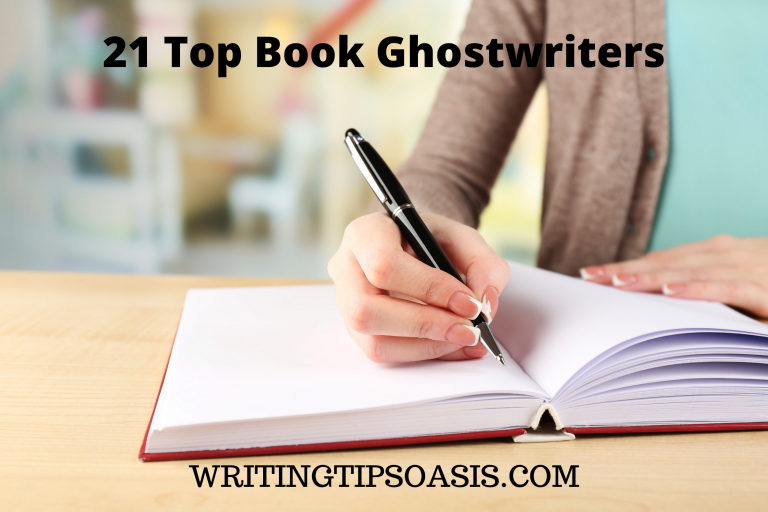 21 Top Book Ghostwriters Writing Tips Oasis