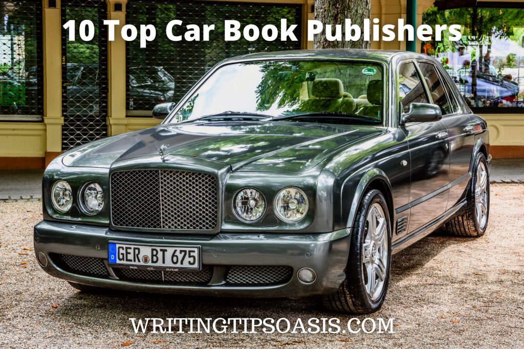 10 Top Car Book Publishers Writing Tips Oasis A website dedicated