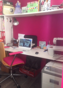 My Writing Room by Sue Fortin