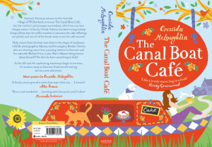 Cover Reveal! The Canal Boat Café by Cressida McLaughlin