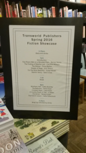 Novelicious Goes To…Transworld Publishers Spring 2016 Fiction Showcase