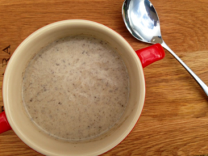 Feasting on Romantic Comedy – Mushroom Soup from Peter’s Friends