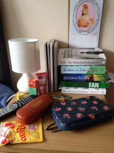 My Bedside Table by Frances of Reviewed by Fran