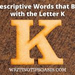 descriptive words that begin with the letter K