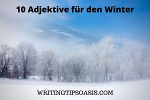 Adjektive für den Winter