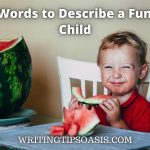 words to describe a funny child