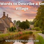 words to describe a small village