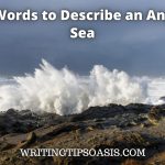 words to describe an angry sea