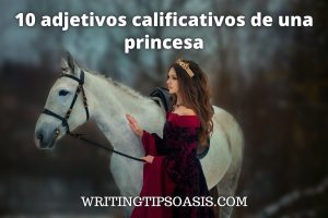 adjetivos calificativos de una princesa