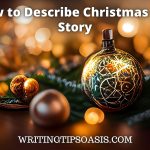 how to describe Christmas in a story