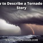how to describe a tornado in a story