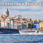 how to describe a boat in a story