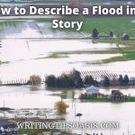 how to describe a flood in a story